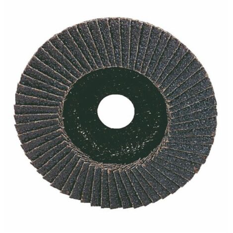 Disques à lamelles 125mm grain 40 Zirconium plat sur plateau fibre Speedo/Flex - Flexovit