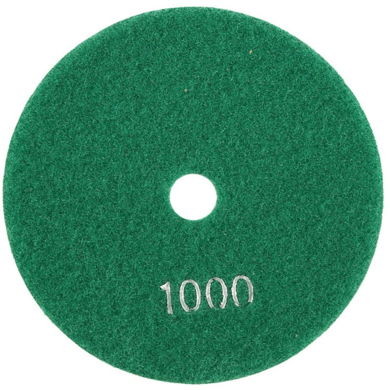 Disques à lamelles, 5 "pouces 125mm tampons de polissage diamantés humides disques de meulage pour marbre de béton de granit(1000)