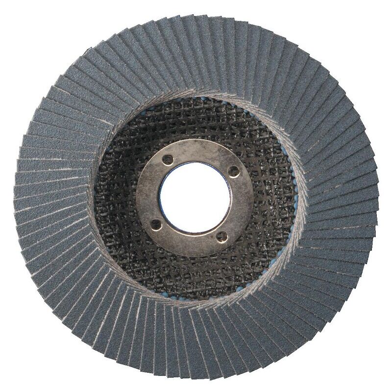 3M - Disques à lamelles 566A bombés diamètre 125 mm grain 40 en boîte de 10