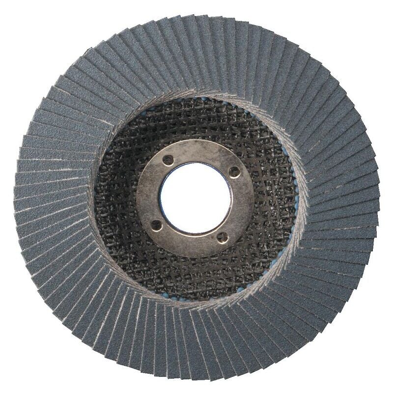 3M - Disques à lamelles 566A bombés diamètre 125 mm grain 60 en boîte de 10