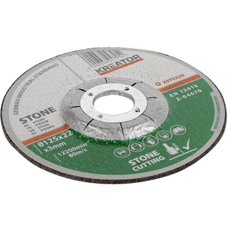 Disques à Tronçonner - Pierre - ø 230 X 3 Mm - 6 Pièces - Kreator