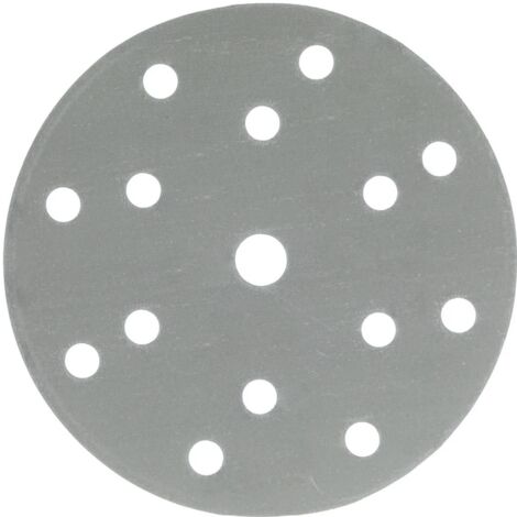 Disques abrasifs 150 mm 14 trous grain 80 avec velcro