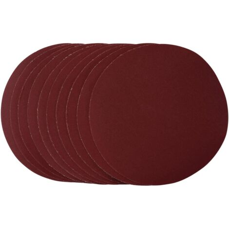 Disques abrasifs 56371, 180 mm, grain 320, auto-agrippants (paquet de 10)