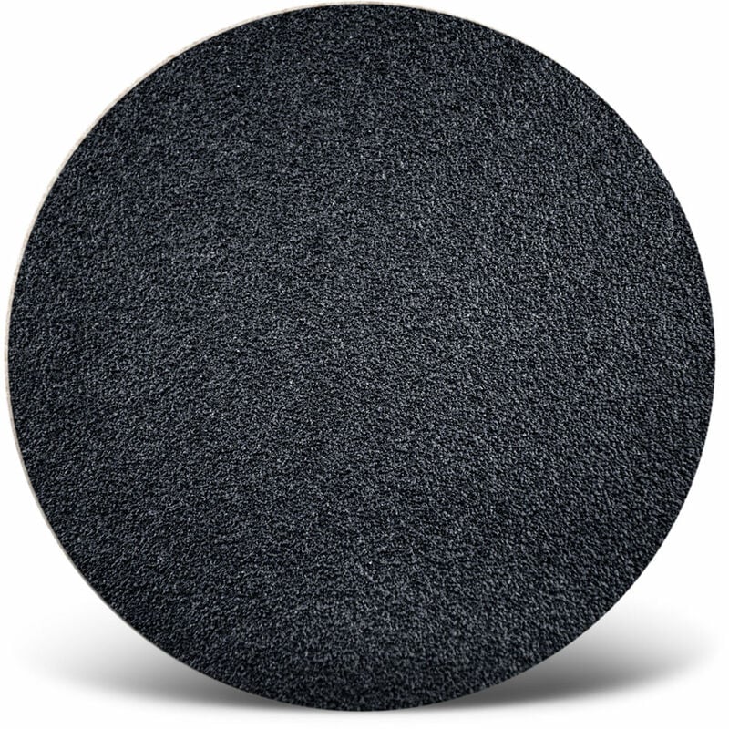 Black Disques abrasifs auto-agrippants, 225 mm, p. Ponceuses à plâtre, Carbure de silicium (Lot de 10) G16 - Menzer