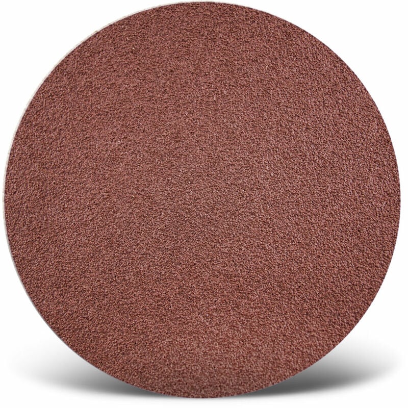 Red Disques abrasifs auto-agrippants, 225 mm, p. Ponceuses à plâtre, Corindon normal (Lot de 25) G240 - Menzer