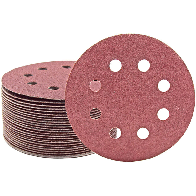 p Lot de 10 MioTools Fox Disques abrasifs auto-agrippants 225 mm 6 trous Grain 16 Ponceuses /à pl/âtre