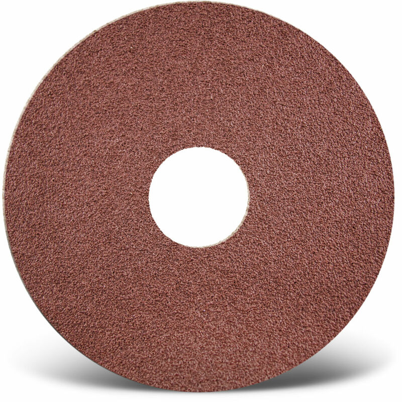 Red Disques abrasifs double face, 375 mm, double face, p. Monobrosses, Corindon normal (Lot de 10) G40 - Menzer