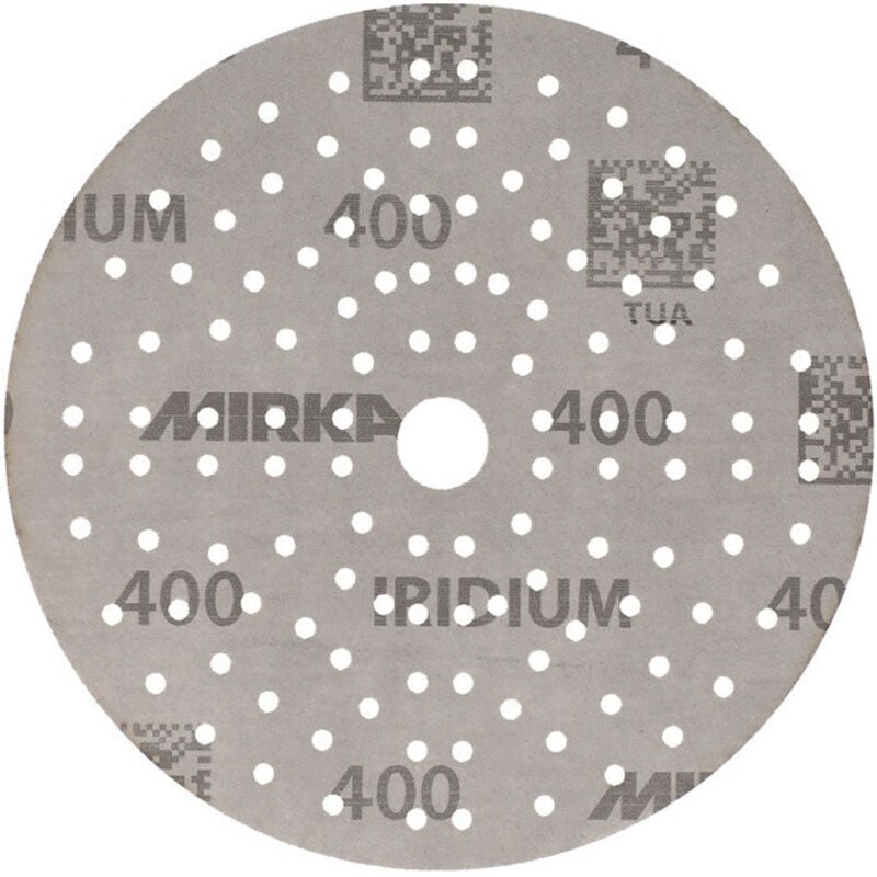 Disques abrasifs Iridium ø 150 mm 121 trous Grain: 400
