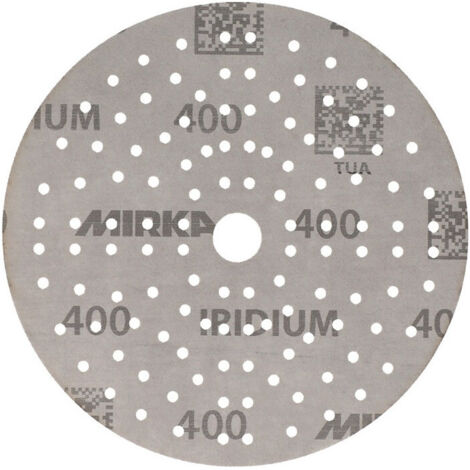 Disques abrasifs Iridium Ø 150 mm 121 trous  Grain: 400