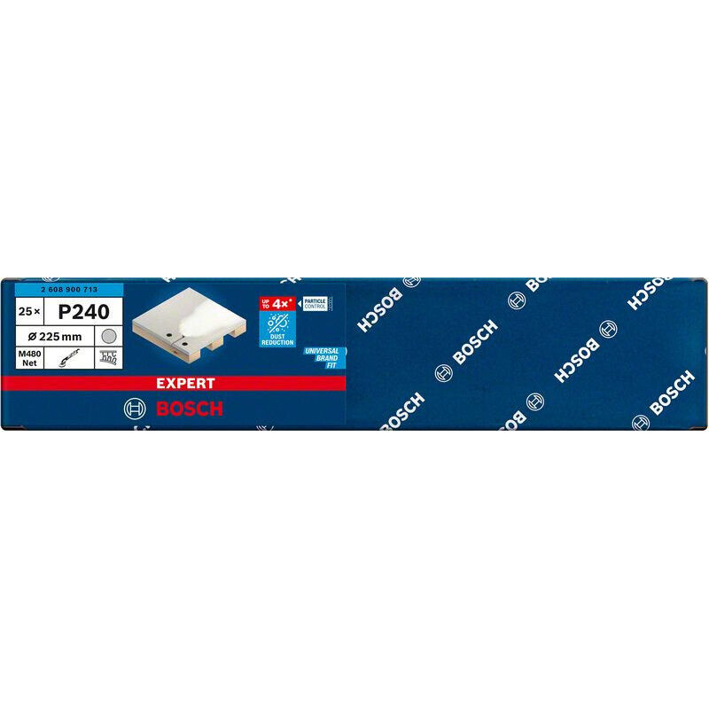 Disque abrasif Expert M480 225mm K.240 pour cloisons sèches 25 St./VE BOSCH