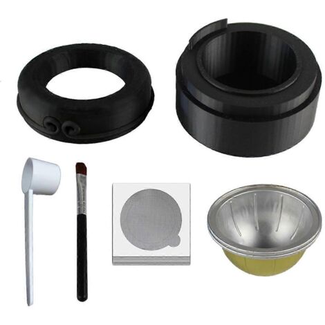 Disques/Couvercles réutilisables pour capsules de café Vertuo Series, étui vide A--