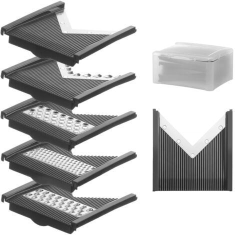 Disques de coupe de rechange pour la mandoline coupe-légumes de type V - lot de 5.