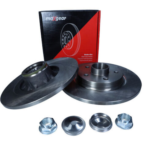 Disques de frein Maxgear Renault T. Kangoo 1.2-1.6 16V 08- Jeu avec roulements ABS