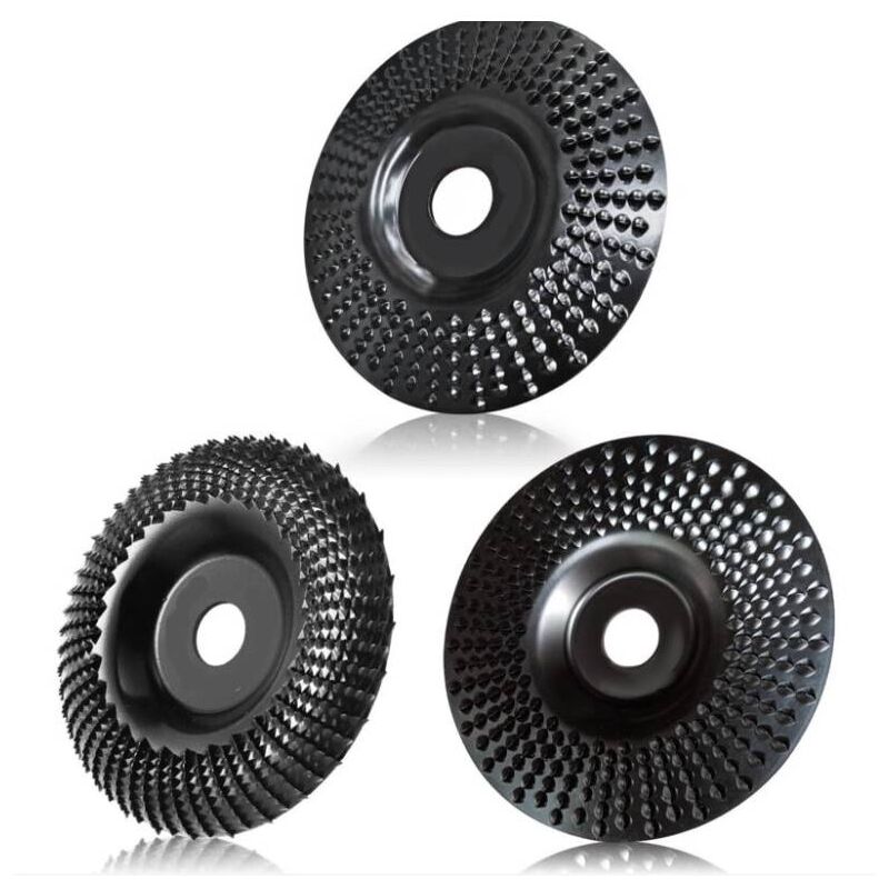 Disques de meulage à bois 125 mm, 3 disques pour façonner, meuler et couper. Meule pour meuleuse d'angle
