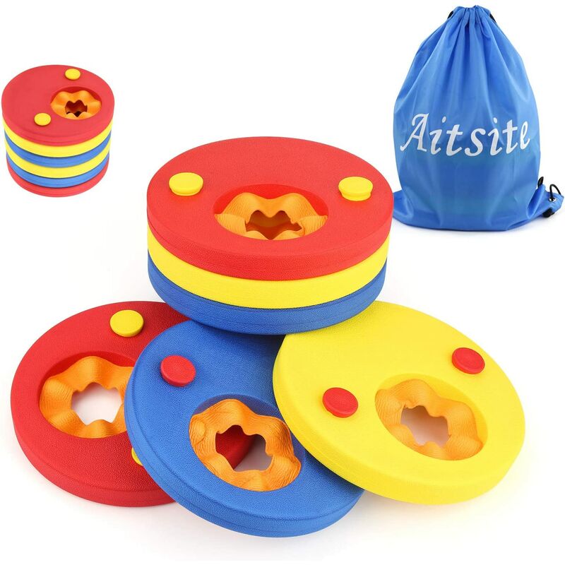 Disques de nage, Manchon de Natation rassards Natation en Mousse pour Les Enfants Natation équipement