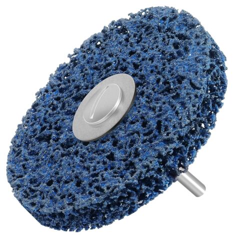 Disques de Nettoyage 100 mm CSD Disques de Ponçage pour Métal, Pierre, Bois et Plastique,Bleu