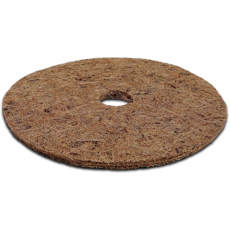 casa pura Mulchscheiben   100 % Kokos   Durchmesser: 30 cm