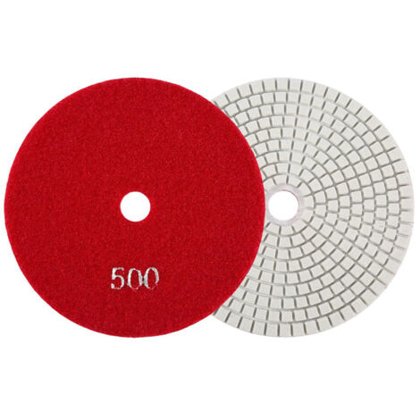 Disques de polissage diamantés 125mm humides pour granit, béton, marbre - Lot de 500