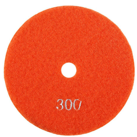 Disques de polissage diamantés humides de 125 mm (5 pouces) pour granit, béton et marbre (300)