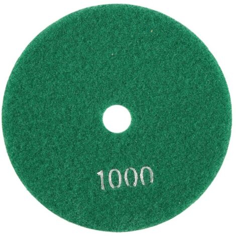 Disques de polissage diamantés humides de 5 pouces (125 mm) pour granit, béton, marbre (1 000)