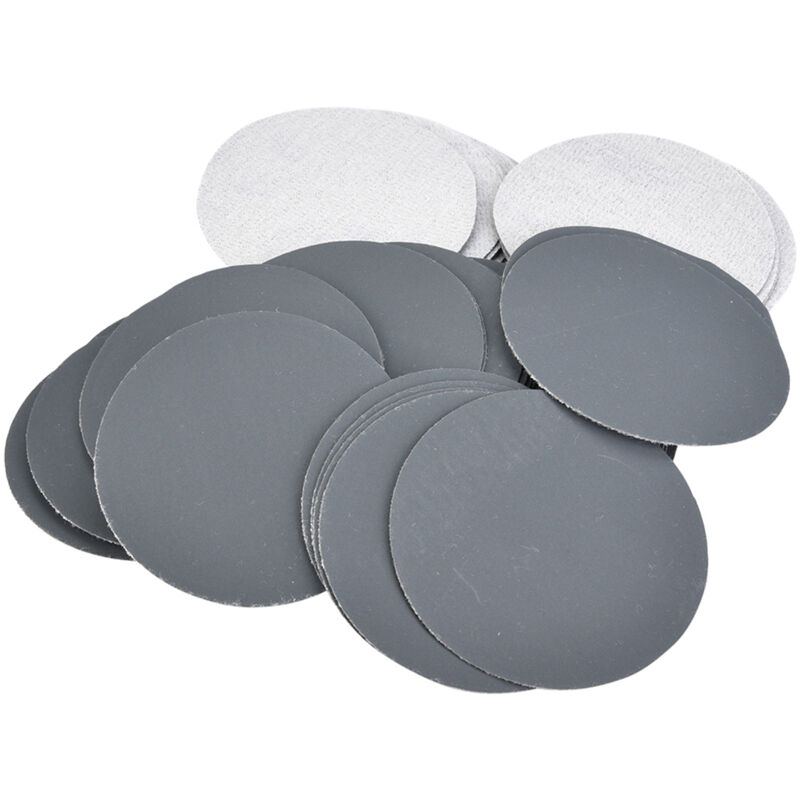 Disques de ponçage humides et secs de 75 mm, grain 1500, 7,6 cm, papier abrasif électrostatique en carbure de silicium pour plantation - Lot de 50