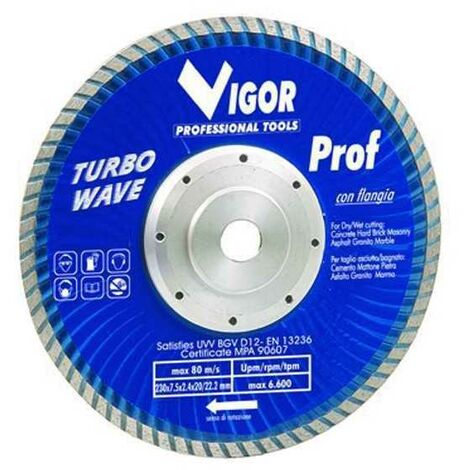 Disques Diamantés Turbo-Wave Ø mm.230