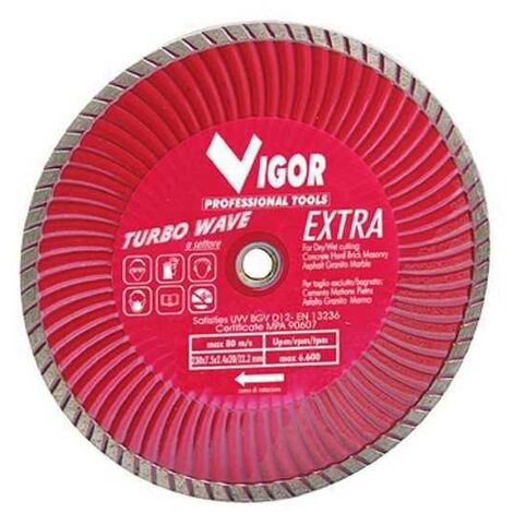 Disques Diamantés Turbo-Wave Ø mm.230