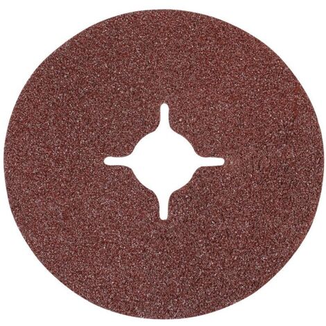 Disques en fibre, 115 x 22,23 mm, 10 pcs Grain 60