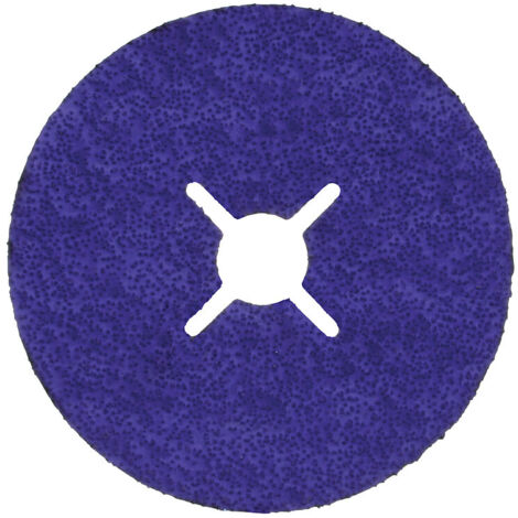 Disques fibre profilés calibrés 3M™ Cubitron™ 3 - 1187C. Ø 125 mm alésage 22mm grain 36+ fendu. boite de 25 - 3M FRANCE