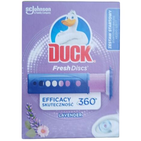 Disques frais Duck à la lavande 36 ml Kit de démarrage SC Johnson