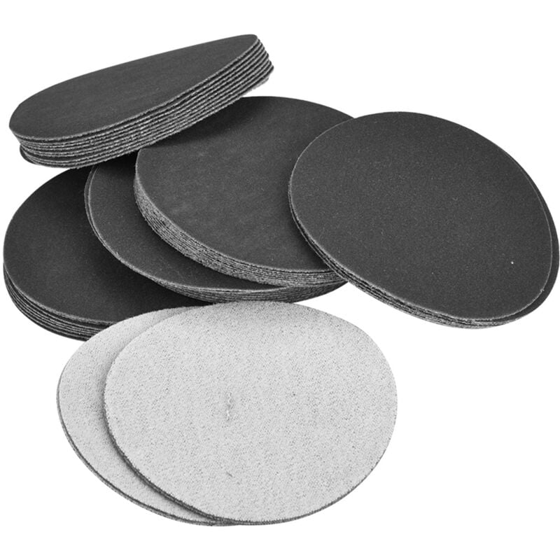 Disques Papier abrasif, Papier de ponçage 75mm, 200pièces Disque 75mm polissage, Disques de Ponçage Disques Abrasifs Papiers, disque de ponçage