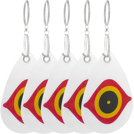 Disques réfléchissants répulsifs pour Oiseaux Répulseur d'oiseaux Épouvantail 5-Pack