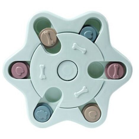 Disques rotatifs bleus pour chiens
