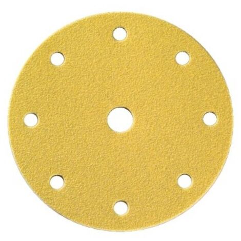 Disques Siarexx Cut 1960 diamètre 150 mm 9 trous grain 120 en boîte de 100 - SIA