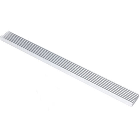Dissipateur thermique en aluminium pour LED haute puissance - 300x25x10 mm