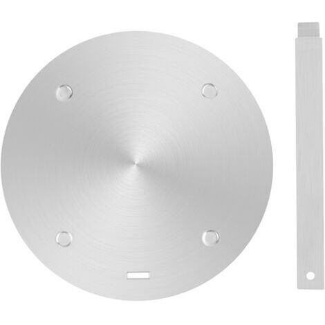 Dissipateur thermique pour cuisinière à gaz, plaque d'adaptation pour cuisinière à induction, plaque de dégivrage multifonction, 24 cm