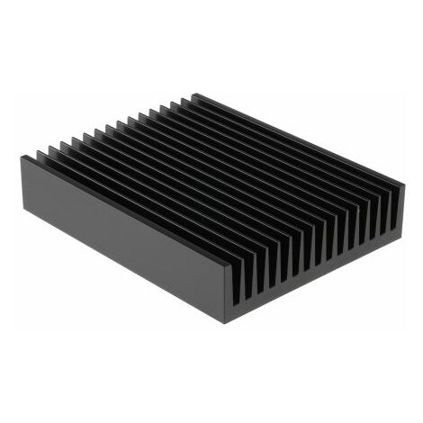 Dissipateur thermique RS PRO 200 x 160 x 40mm, 0.55K/W ( Prix pour 1 )