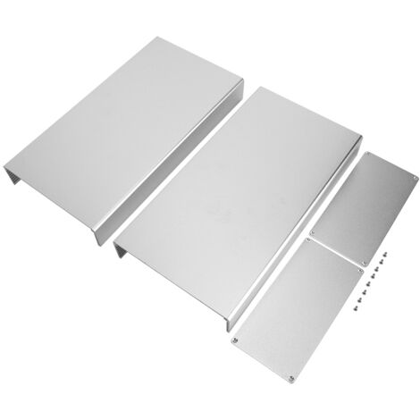 Dissipation thermique d'argent de sable d'accessoire électrique de boîte de carte de coquille en aluminium pour GPRS