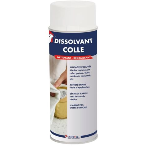 Dissolvant Colle - 0.4 L - Incolore - Metaltop