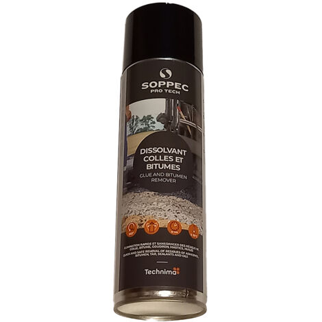 DISSOLVANT COLLE ET BITUME - SOPPEC - 500 ML