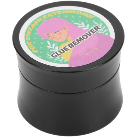 Dissolvant de colle professionnel pour extensions de cils, crème éliminatrice sans odeur 12g