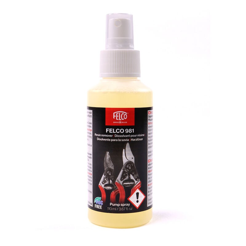 Felco - Dissolvant de résine 981 de Spray à pompe 110 ml