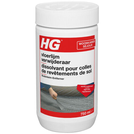 Dissolvant pour colles de revêtements de sol 750 ml - HG