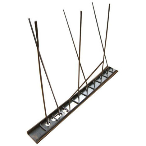 Dissuasoir à oiseaux en inox, longueur 60 cm, 100 unités