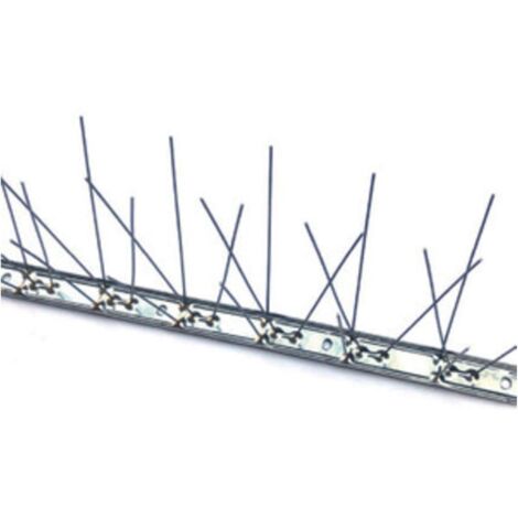 DISSUASORE P/VOLATILI 100 CM 80 SPILLI BASE INOX - 25 Pezzi