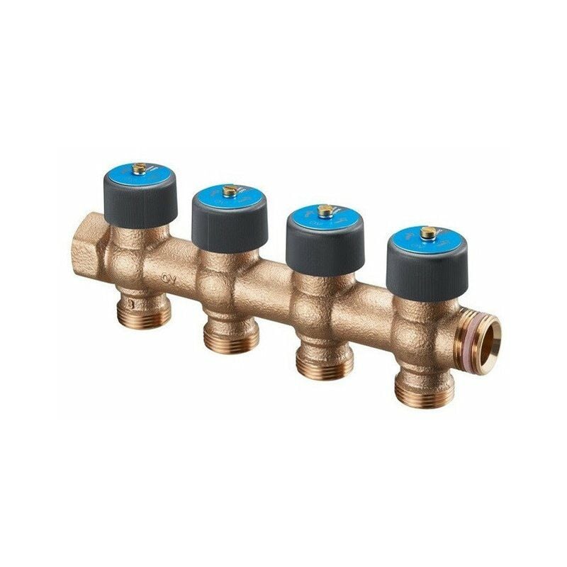 

DIST. SANIT. BRONCE, con TOPE, AUTOSELLANTE, 3/4, 4 CIRC.