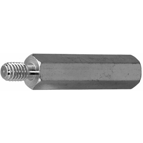 Distanzhalter (Abstandsbolzen) ø M 4x8mm mit Innen- und Außengewinde verzinkt