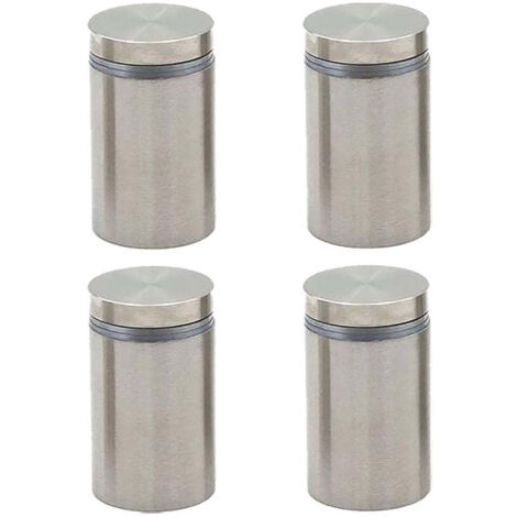 Distanziali inox per targhe Ø 18 mm - pz 4