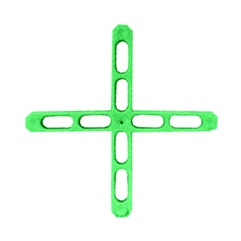 DISTANZIATORE A CROCE IN PLASTICA PER PAVIMENTI 250 PZ.  mm. 3