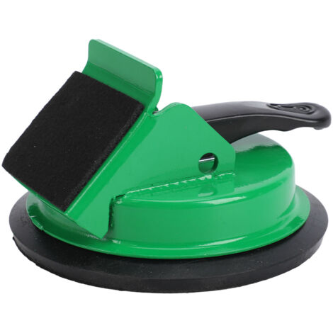 Distanziatore per pavimenti resistente con angolo di impatto di 45° e potente ventosa da 70 kg per parquet - Verde